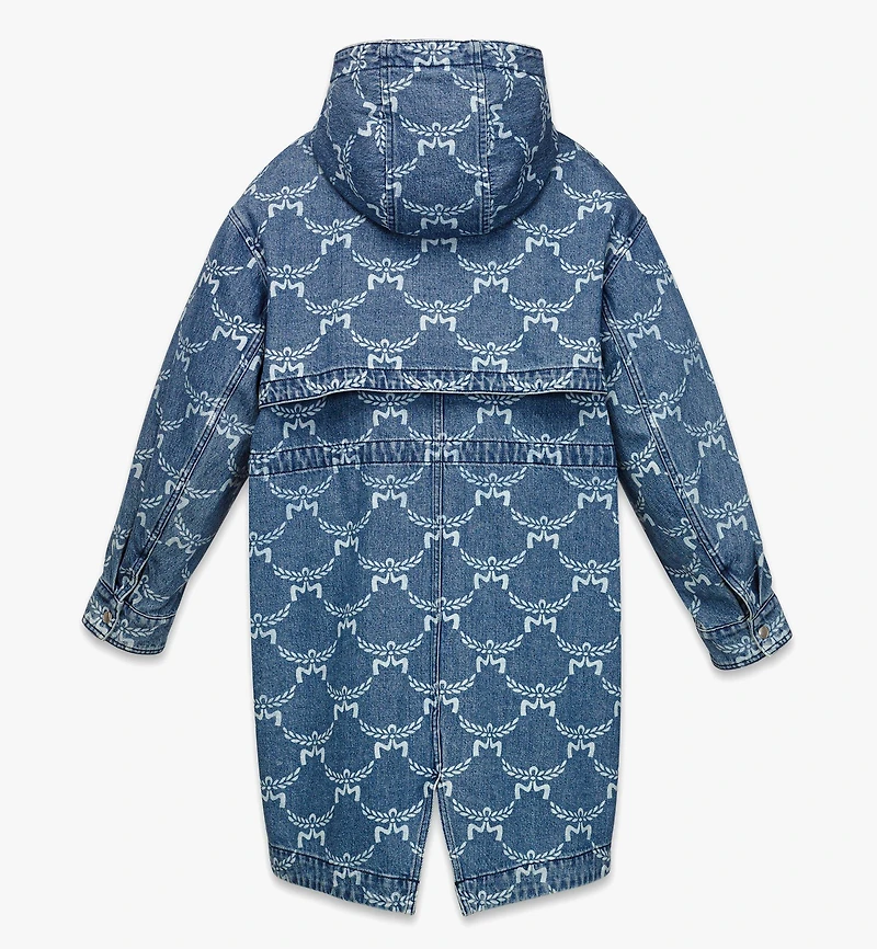 Lauretos Monogram 2-in-1 Denim Parka