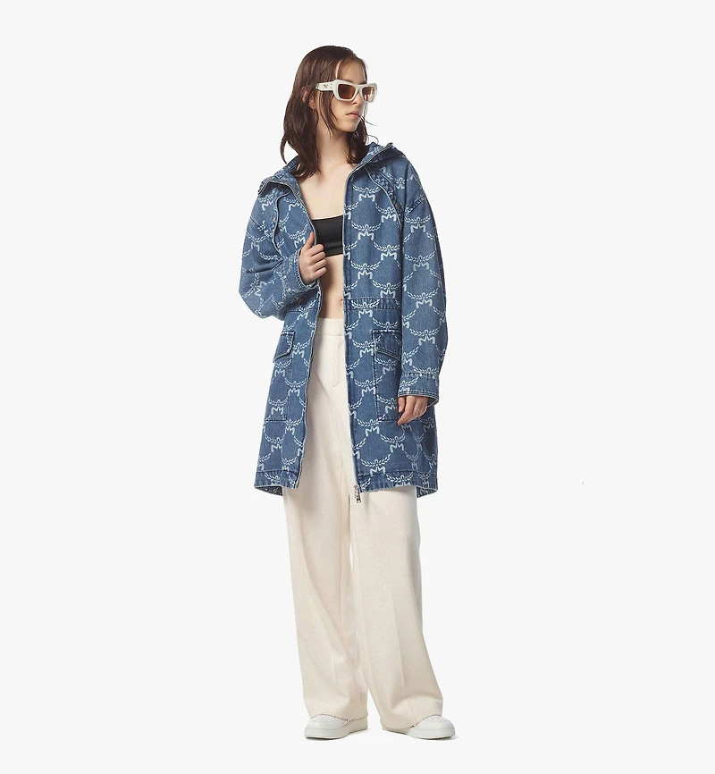 Lauretos Monogram 2-in-1 Denim Parka