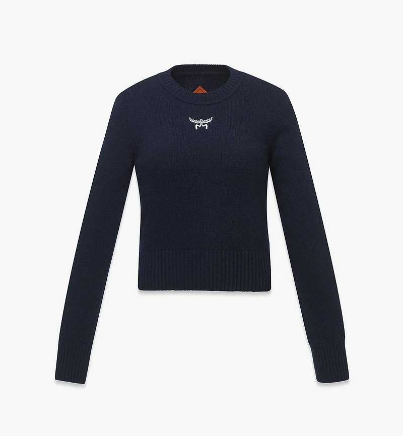 Laurel Cropped Sweater Wool and Recycled Cashmere