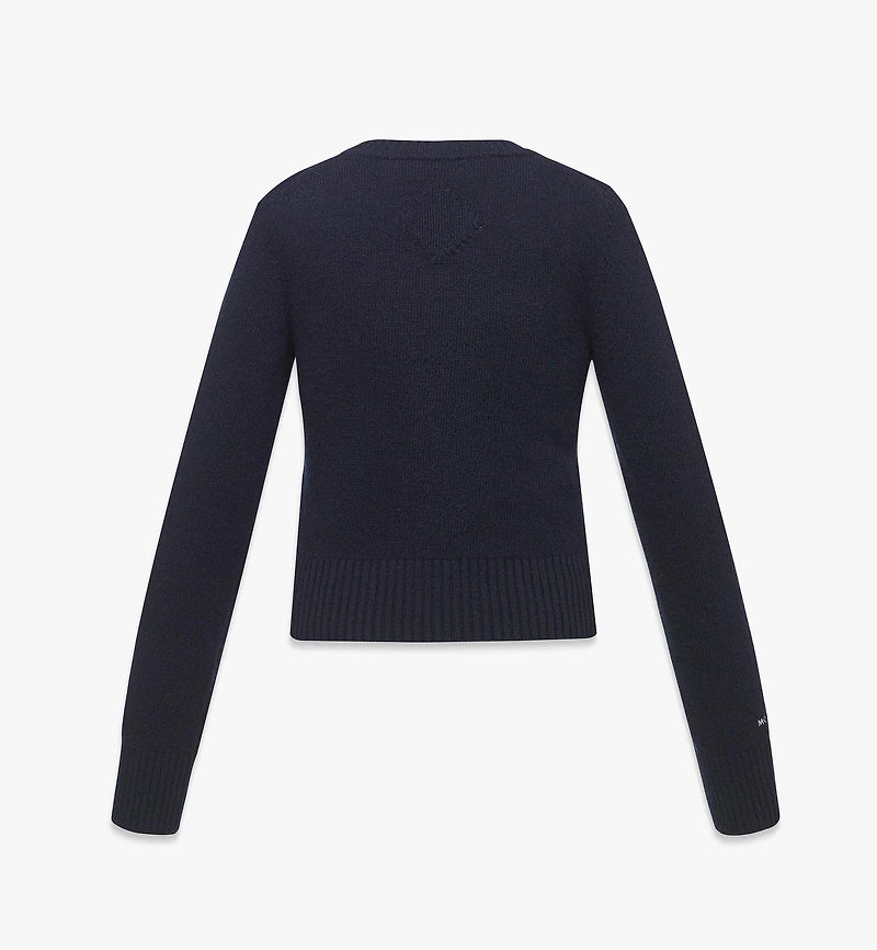 Laurel Cropped Sweater Wool and Recycled Cashmere