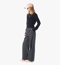 Laurel Cropped Sweater Wool and Recycled Cashmere
