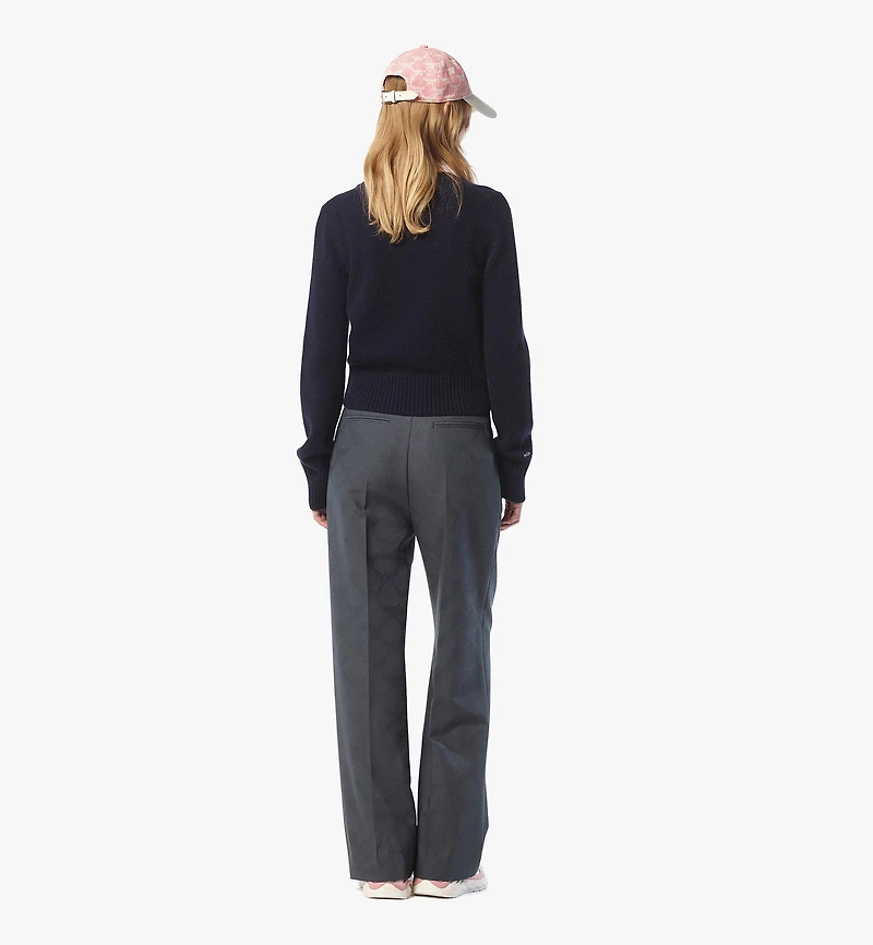 Laurel Cropped Sweater Wool and Recycled Cashmere