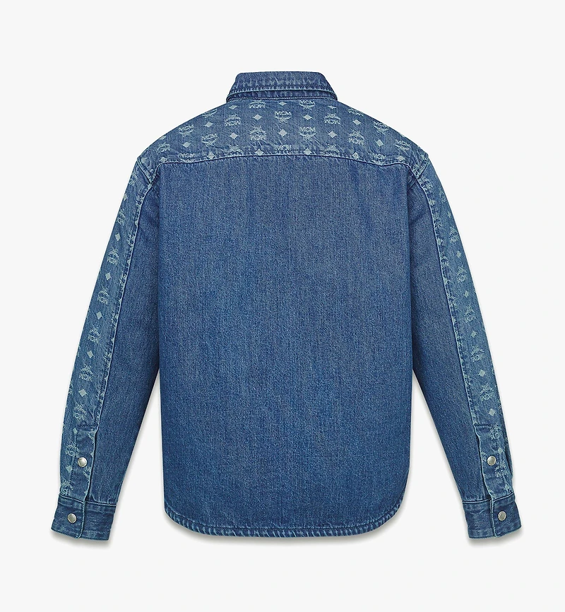 Monogram Jacket Denim Jacquard