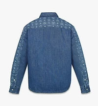 Monogram Jacket Denim Jacquard
