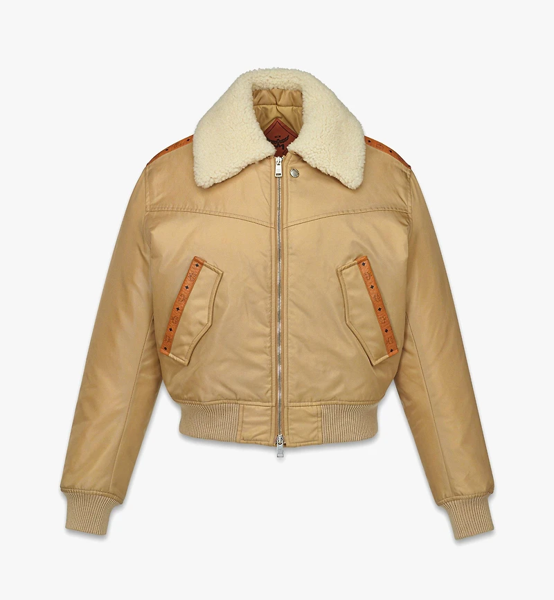 Aviator Jacket Shearling and ECONYL®