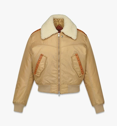 Aviator Jacket Shearling and ECONYL®