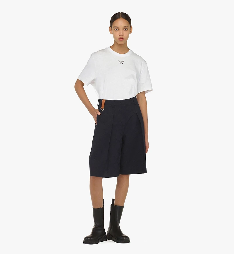 Lauretos Wool Jacquard Shorts