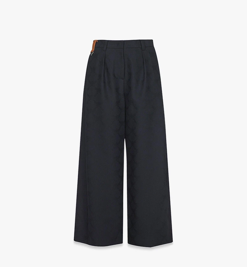 Lauretos Wool Jacquard Pants
