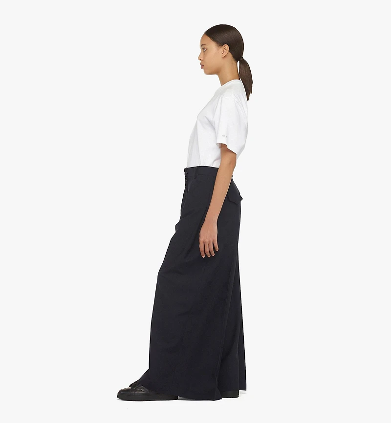 Lauretos Wool Jacquard Pants