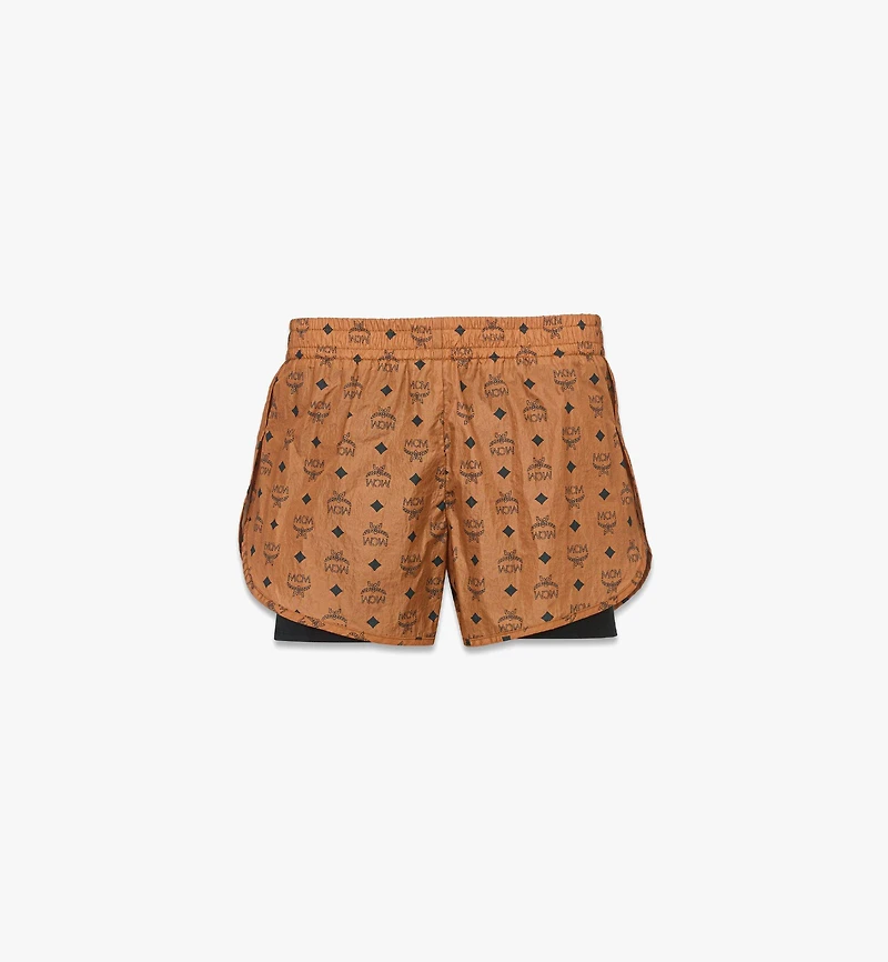 Monogram Print Shorts in ECONYL®