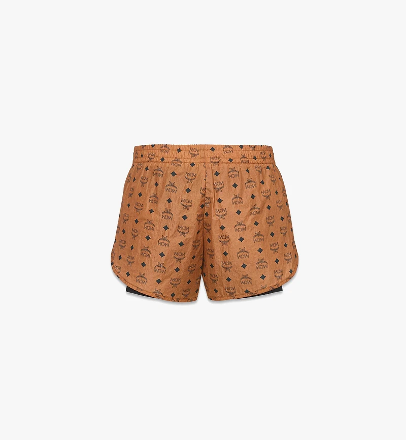 Monogram Print Shorts in ECONYL®