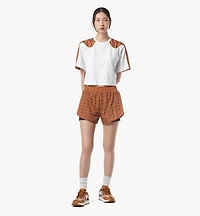 Monogram Print Shorts in ECONYL®