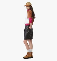 Bermuda Shorts Lamb Leather