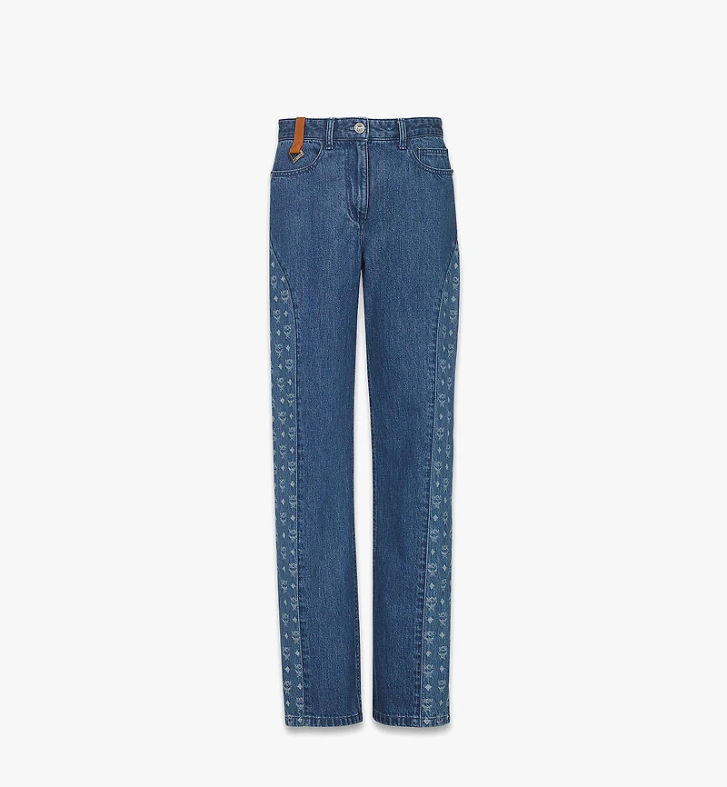 Monogram Jeans Denim Jacquard