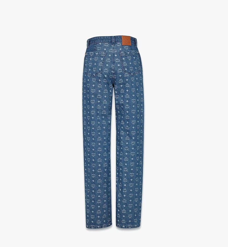 Monogram Jeans Denim Jacquard