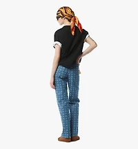 Monogram Jeans Denim Jacquard