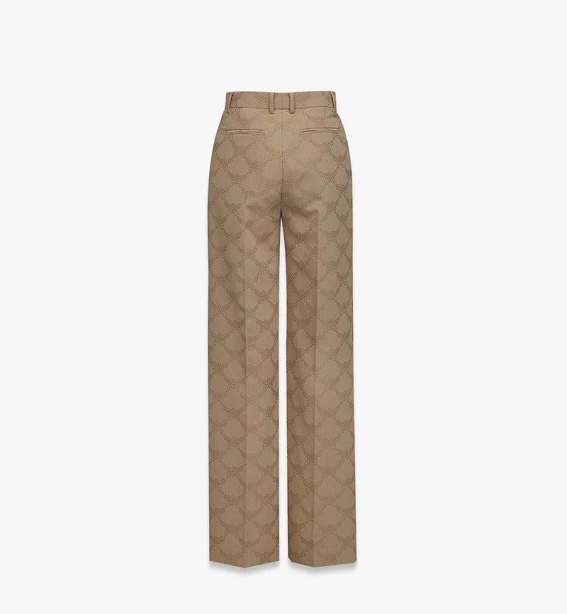 Lauretos Wool Jacquard Pants