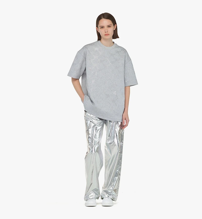 Crystal Monogram Ponte T-Shirt