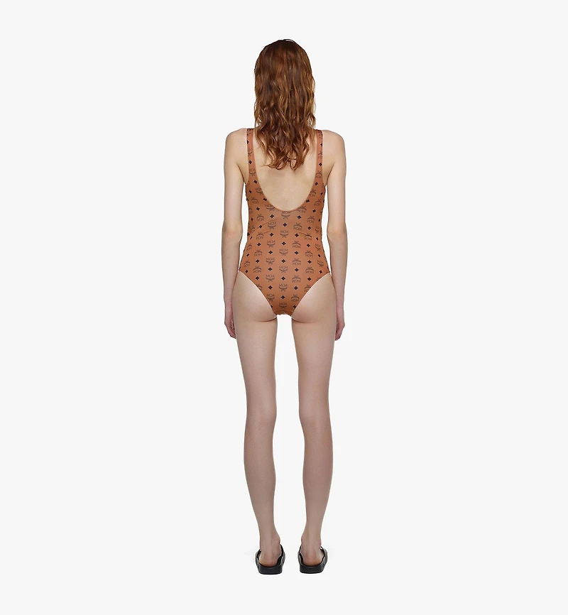 Monogram Print Swimsuit