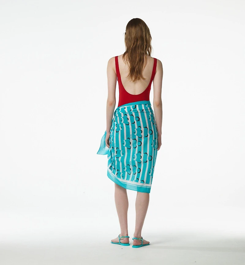 Logo Print Swimsuit