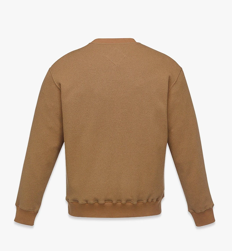 Logo Patch Bouclé Sweatshirt