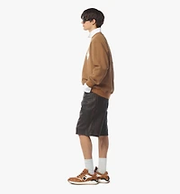 Logo Patch Bouclé Sweatshirt