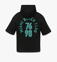 MCM x SNIPES Short Sleeve Rhinestone Hoodie