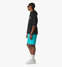 MCM x SNIPES Short Sleeve Rhinestone Hoodie