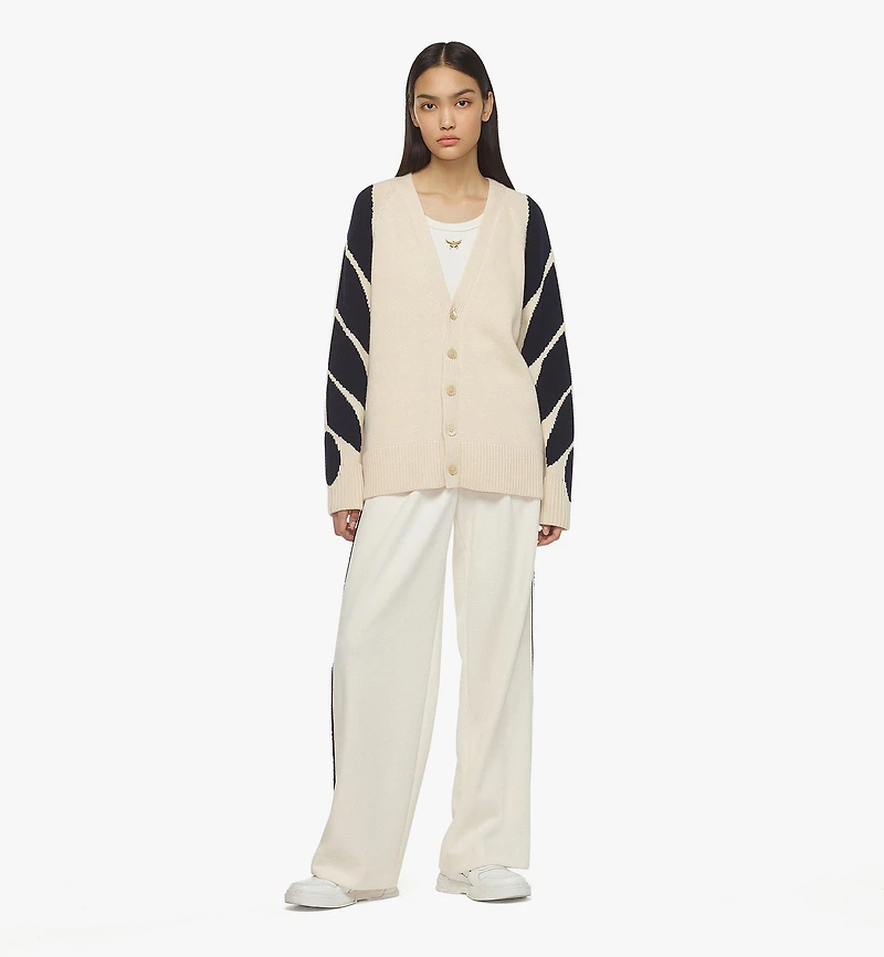 Intarsia Laurel Cardigan