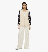 Intarsia Laurel Cardigan