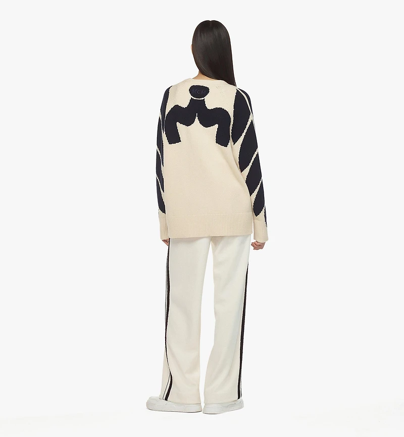 Intarsia Laurel Cardigan