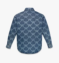 Lauretos Monogram Denim Shirt