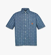 Monogram Shirt Denim Jacquard