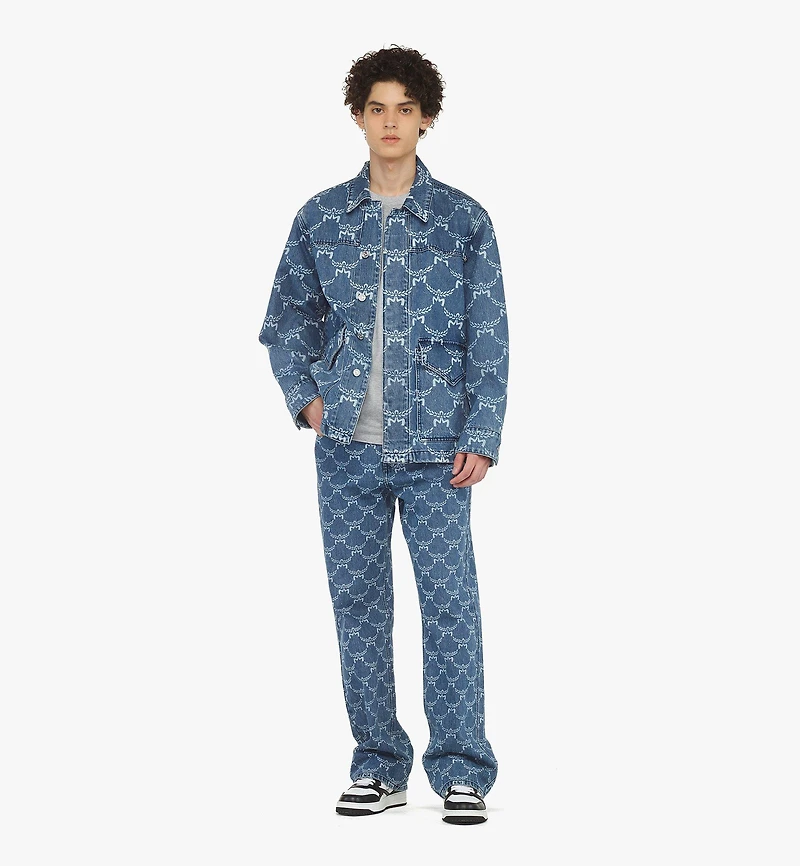 Lauretos Monogram Denim Jacket