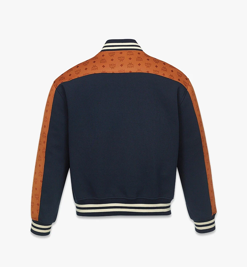Ponte Varsity Jacket Monogram Neoprene Jacquard