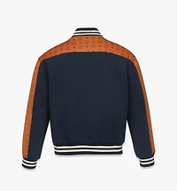 Ponte Varsity Jacket Monogram Neoprene Jacquard