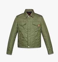 Jacket ECONYL® and Monogram Print Leather