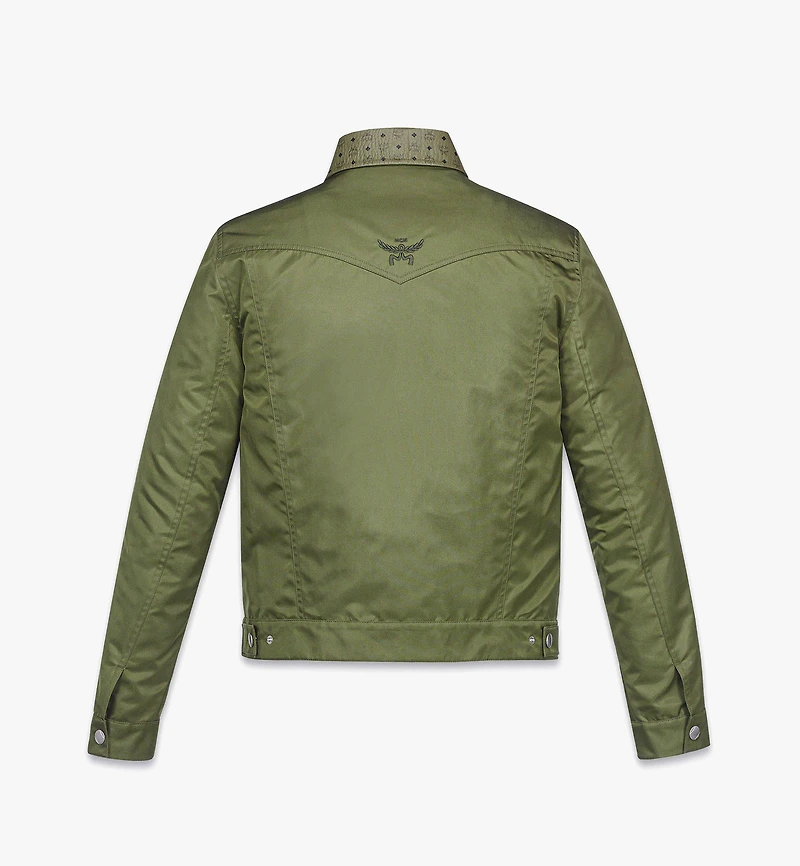 Jacket ECONYL® and Monogram Print Leather