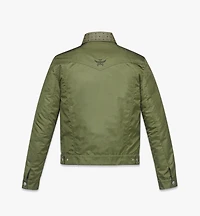 Jacket ECONYL® and Monogram Print Leather