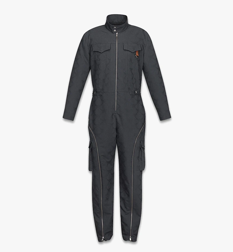 Jumpsuit in Lauretos Wool Jacquard