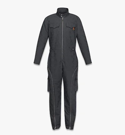 Jumpsuit in Lauretos Wool Jacquard