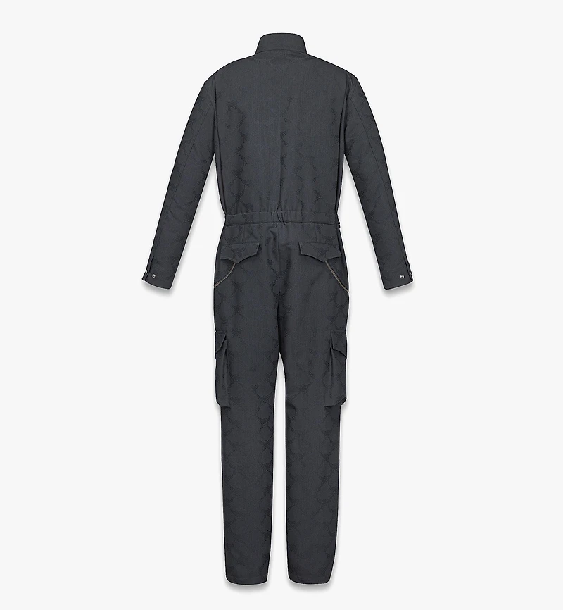 Jumpsuit in Lauretos Wool Jacquard