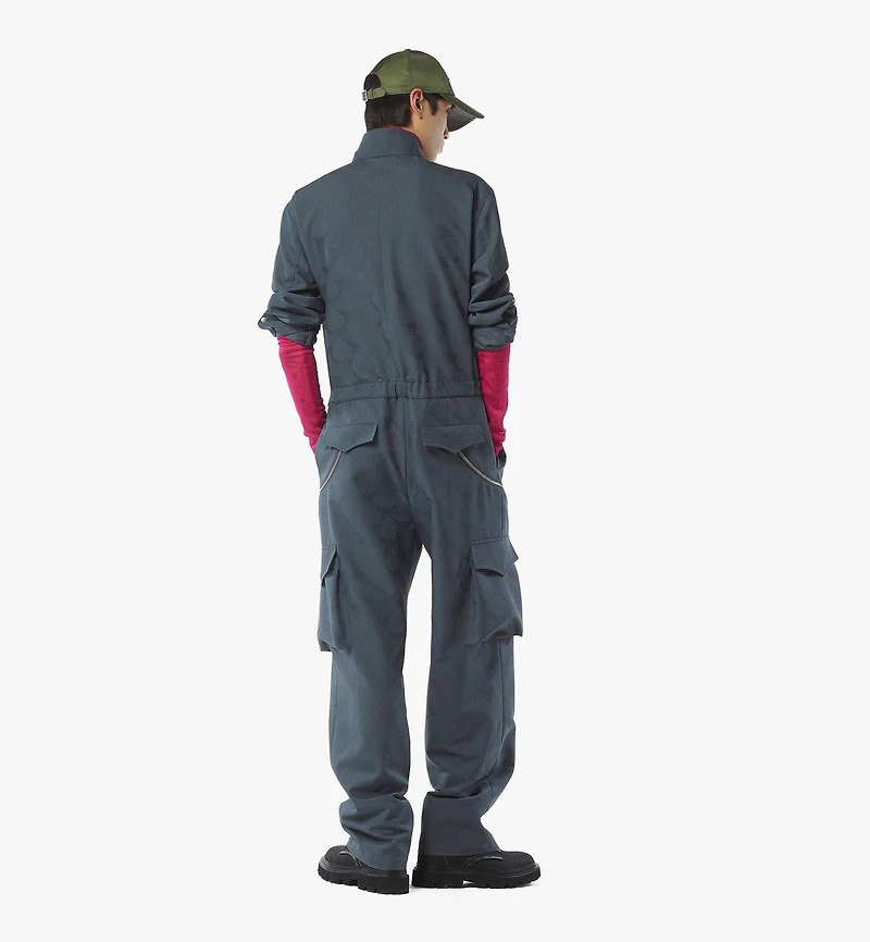 Jumpsuit in Lauretos Wool Jacquard