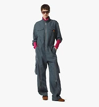 Jumpsuit in Lauretos Wool Jacquard