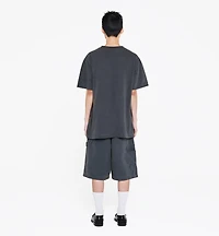 MCM X KASINA Bandana Monogram Shorts in Denim Jacquard