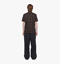 Maxi Monogram Print T-Shirt in Organic Cotton
