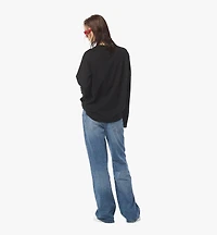 Essential Laurel Logo Shirt in Organic Cotton