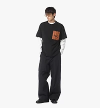 Monogram Patch Pocket T-Shirt Organic Cotton