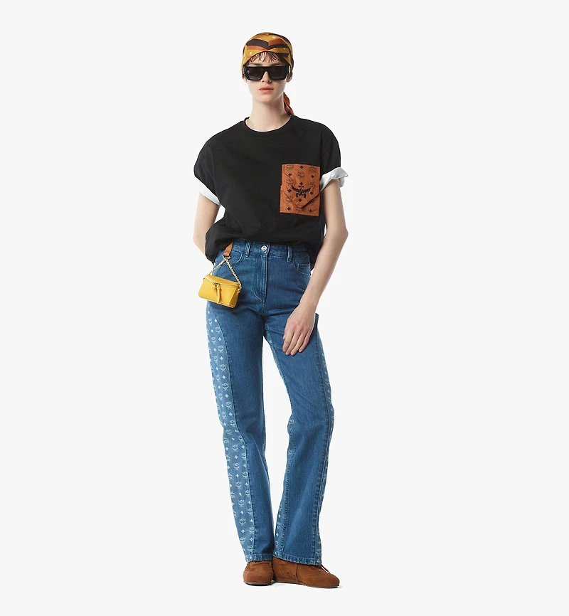 Monogram Patch Pocket T-Shirt Organic Cotton