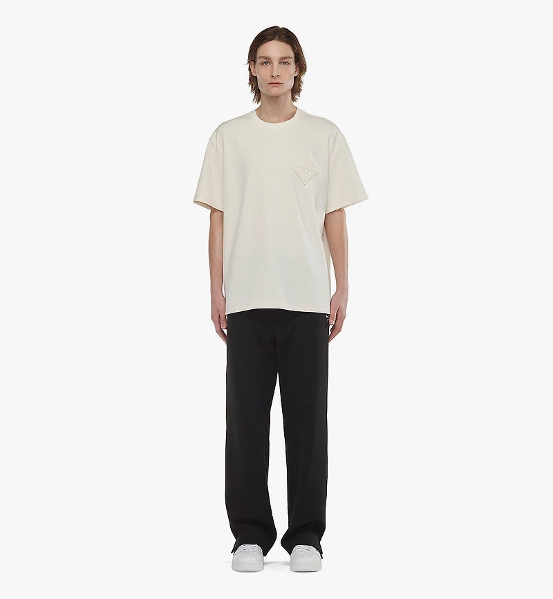 Logo Patch Bouclé T-Shirt